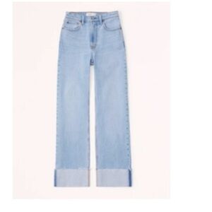 Abercrombie & Fitch High Rise Blue Jeans